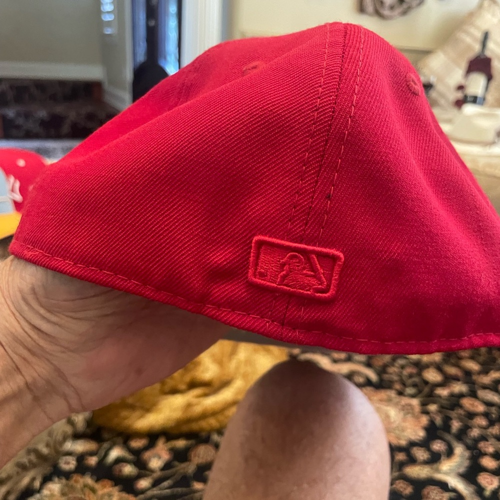 Red New Era Boston 59/fty - Picture 2 of 5
